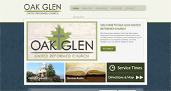 Desktop Screenshot of oakglenurc.org